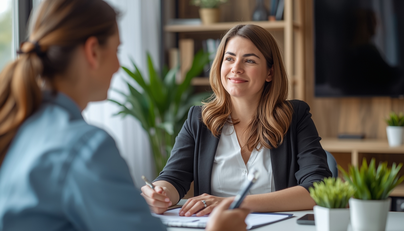 Wellness consultation session showing personalized health planning